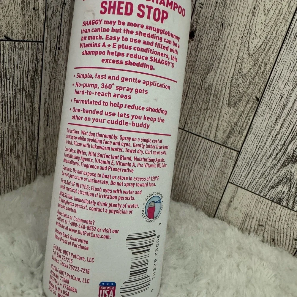 OUT! Easy Spray for DOGS ~ qty 2 cans~9.2 Oz Can Sweet Berry Scent Brand new
